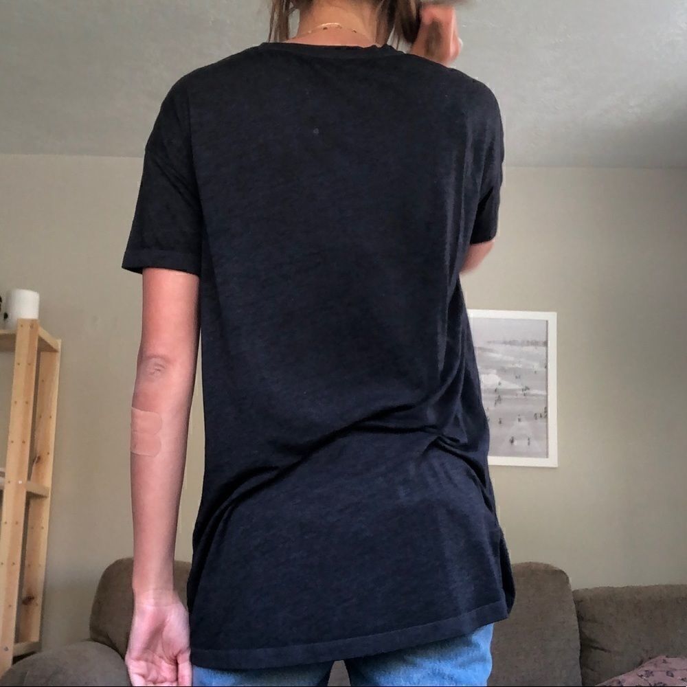 AllSaints Blue Lore Cori Tee - Picture 6 of 8